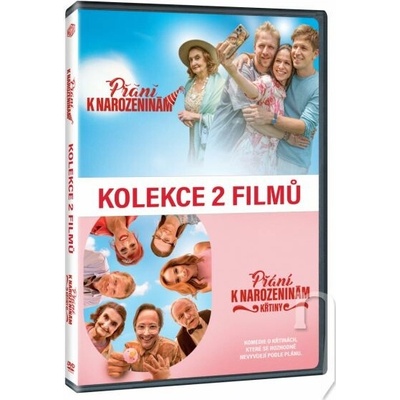 Přání k narozeninám 1+2 kolekce 2DVD