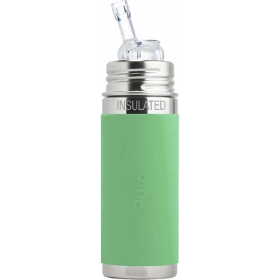 Pura termo fľaša so slamkou 260 ml Moss