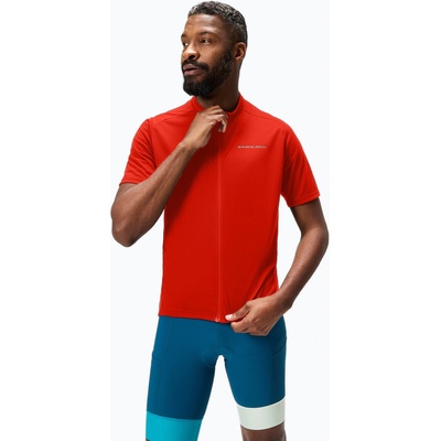 Endura Мъжки велосипеден анцуг Endura Loop Zipped flame red