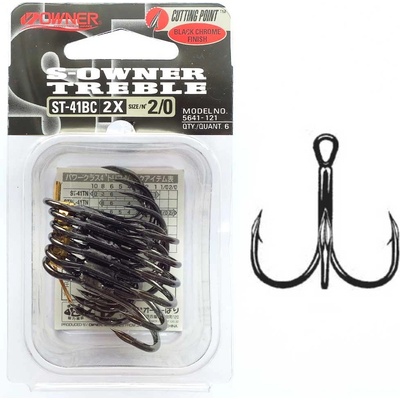 OWNER trojháčky ST41-BC vel.2 6 ks