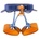Petzl Катерачна седалка PETZL Corax LT indigo blue S