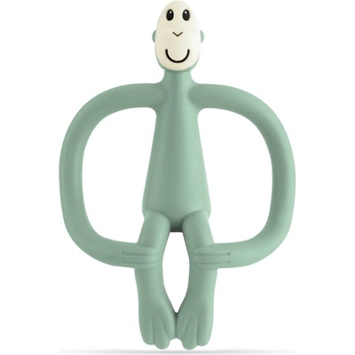 Matchstick Monkey Teething Toy and Gel Applicator гризалка с четка 2 в 1 Mint Green