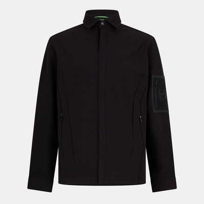 HUGO BOSS Риза с дълъг ръкав Boss Men's Expedit Long Sleeve Oxford Shirt - Black