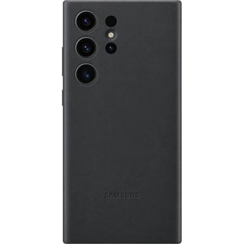 Samsung Leather Cover EF-VS918LB - оригинален кожен кейс (естествена кожа) за Samsung Galaxy S23 Ultra (черен)