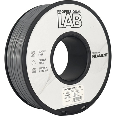 Professional Lab FG-P10-E1, 3D филамент, ABS+, 1, 75mm, 1000g, Сребрист (Silver) (FG-P10-E1)