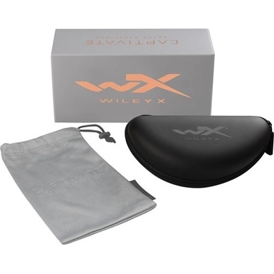 Okuliare Wiley X Boss Captivate Blue Mirror Smoke Grey/Matte Black