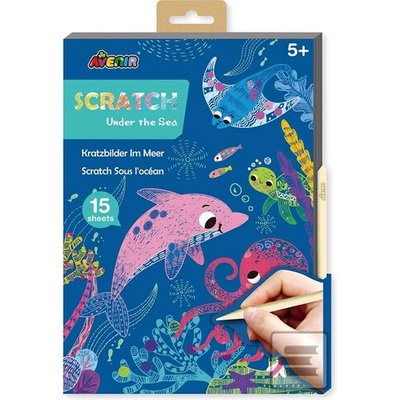 Škrabací kniha Moře