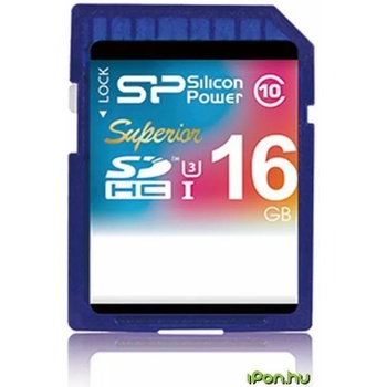 Silicon Power SDHC Superior 16GB UHS-I U3 SP016GBSDHCU3V10