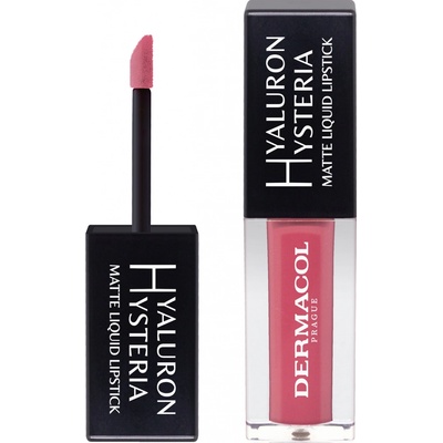 Dermacol Hyaluron Hysteria Matte Liquid Lipstick tekutý rúž so zmatňujúcim účinkom No,11 4,5 ml