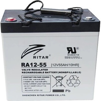 Ritar Power Оловна Батерия /за електрически колички/ (EV12-55) AGM 12V / 55Ah -229 / 138 /211 mm RITAR (RITAR-EV12-55)