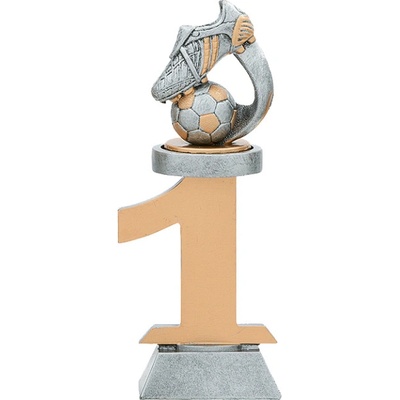 Sabe Fotbalová plastika trofej hráč zlatá UK 20 cm