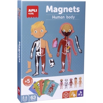 APLI kids magnetická logická hra Ľudské telo