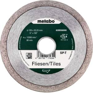 Metabo - Диамантен режещ диск за плочки и облицовки 125x22, 23 мм 628556000 (628556000)