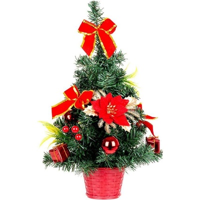 MagicHome ozdobený červený 40 cm