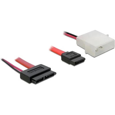 DeLock kábel SATA Slimline All-in-One 7+6pin samica 5V 84390