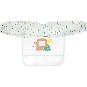 Image 1 of KikkaBoo Лигавник с ръкави и джоб KikkaBoo - Savanna, Mint (31303030033)