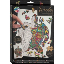 MOXY Obrysové Želva 130 dielov