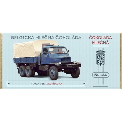Choco Pola PRAGA V3S Vejtřaska mléčná 100 g