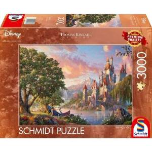 Schmidt Spiele Schmidt Spiele Thomas Kinkade Studios: Магическият свят на Бела пъзел (57372)