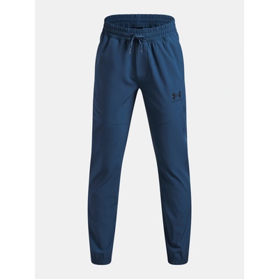 Under Armour Chlapčenské tepláky UA VIBE WOVEN JOGGER Modrá