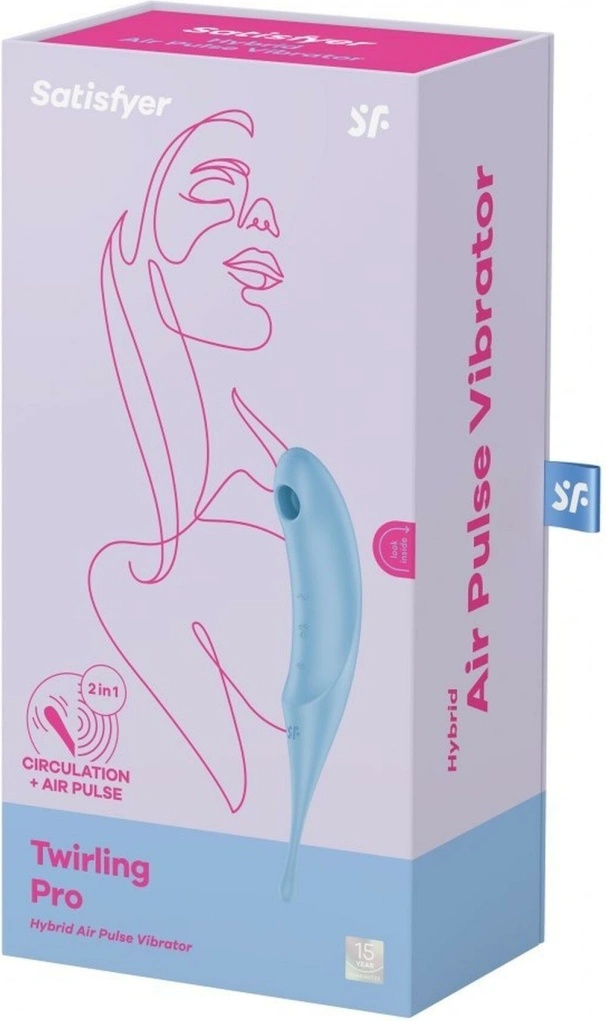 Satisfyer Twirling Pro modrý