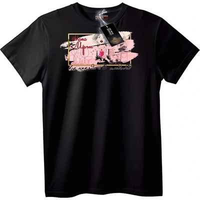 NOONEBRAND Тениска Мама Мина Арт - XXS, Black