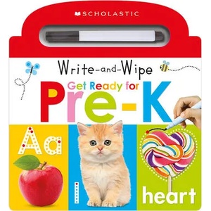 Write and Wipe Get Ready for Pre-K: Scholastic Early Learners (Write and Wipe) | Scholastic, Scholastic Early Learners (ISBN: 9781338272260)