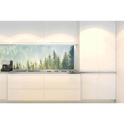 DIMEX KI-180-141 Fototapeta do kuchyne Hmla nad lesom, rozmery 180 x 60 cm