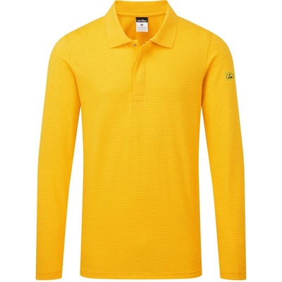 Portwest Polokošile AS23 Anti-Static ESD polo krátký rukáv 3L Žlutá deep L