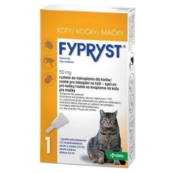 Fypryst Spot-on Cat 1 x 0,5 ml