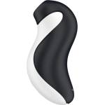 Satisfyer Orca - водоустойчив въздушно-вълнов вибратор за клитор (черно-бял)