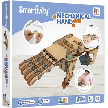 Image 1 of Smart Games Дървен конструктор Робо ръка