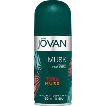 Jovan Tropical Musk Men deospray 150 ml