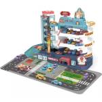 Man Yuk Toys Многофункционален градски паркинг за коли - 45 см (3301a)