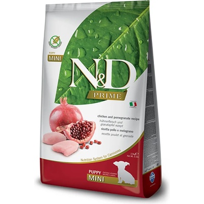 N&D Grain Free Puppy Mini Chicken & Pomegranate 2,5 kg