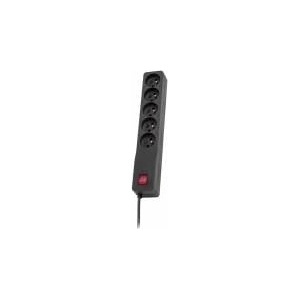 Lestar Power strip Lestar ZX 510 G-A K: CZ 1, 5M (5 x UTE; 10 A; 1, 5m; black color)
