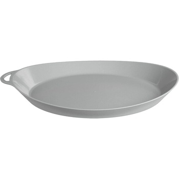 Lifeventure Пластмасова плоча Ellipse Plate, светлосива (TO.75280)