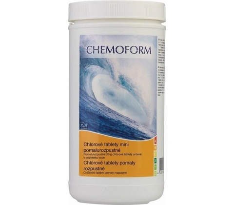 VÁGNER POOL 911020101 Chemoform chlórové tablety pomalurozpustné mini 1kg