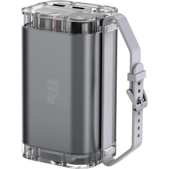 4smarts Външна батерия с 2xUSB-A, 2xUSB-C и технология за бързо зареждане - 4smarts Power Bank Lucid Ultra 40000 mAh 100W (черен) (540100)