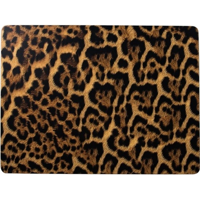 Mars & More Pevné korkové prostírání s motivem leopardí kůže 4ks 30x40x0,4cm