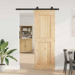 vidaXL Преплъзваща се врата NARVIK 80 x 210 см (152, 5 см) (3445312)