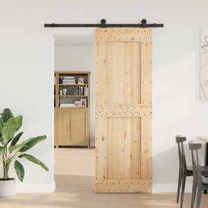 vidaXL Преплъзваща се врата NARVIK 80 x 210 см (152, 5 см) (3445312)