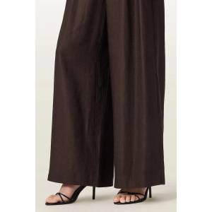 AllSaints широк панталон дамски с лен CHARLEY (W050QE) - answear - 449,65 лв
