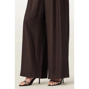 AllSaints широк панталон дамски с лен CHARLEY (W050QE) - answear - 488,76 лв