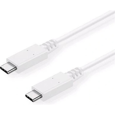 C-Tech CB-USB32-20W USB 3.2, Type-C (CM/CM), PD 100W, 20Gbps, 2m, bílý