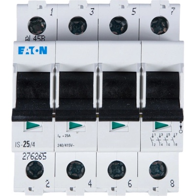 Eaton 4p 25a is-25/4 276265