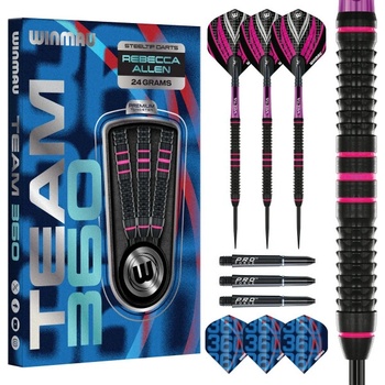 Winmau Darts TEAM 360 Rebecca Allen Steel Tip 24 g