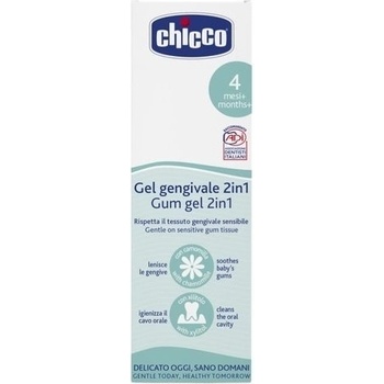 Chicco zubný gel čistící/zklidňující pre děti 30 ml