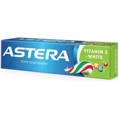 ASTERA Паста за зъби ASTERA VITAMIN 3 + White 110 гр (А-2010-000738_7)