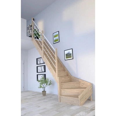 Pertura Notos Dub s podstupnicemi dub 1/4-stočené dole vlevo 83 cm 13/14